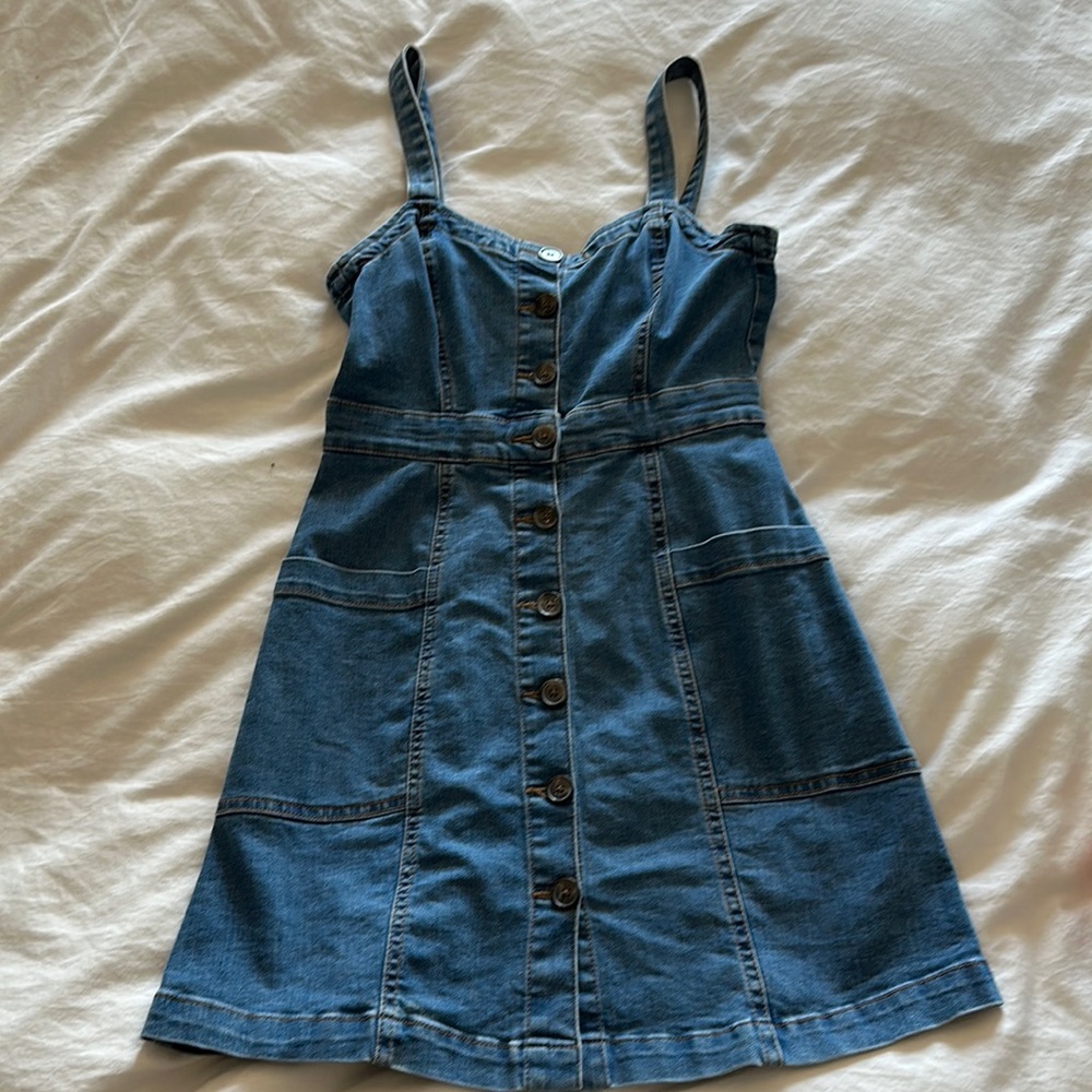Aeropostale denim mini dress